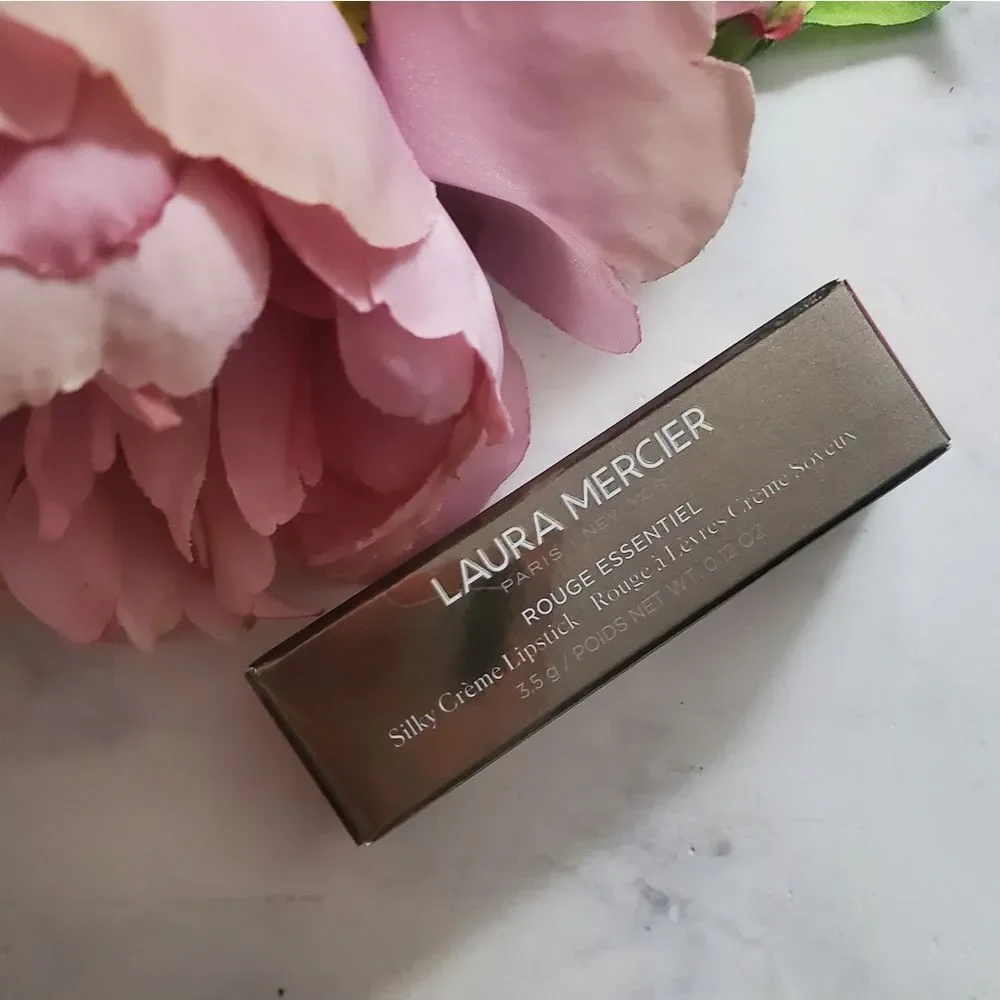 Laura Mercier Rouge Essential Silky Creme Lipstick Rose VIF (Bright Berry Pink)